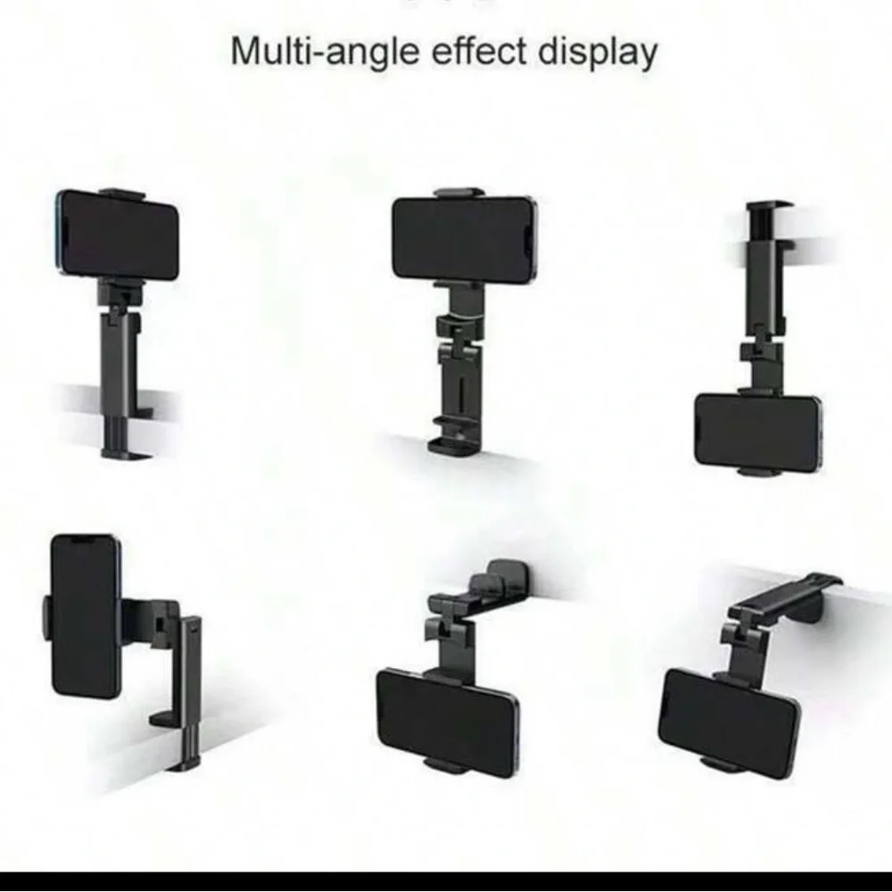 Perilogics Black Compact Phone Holder